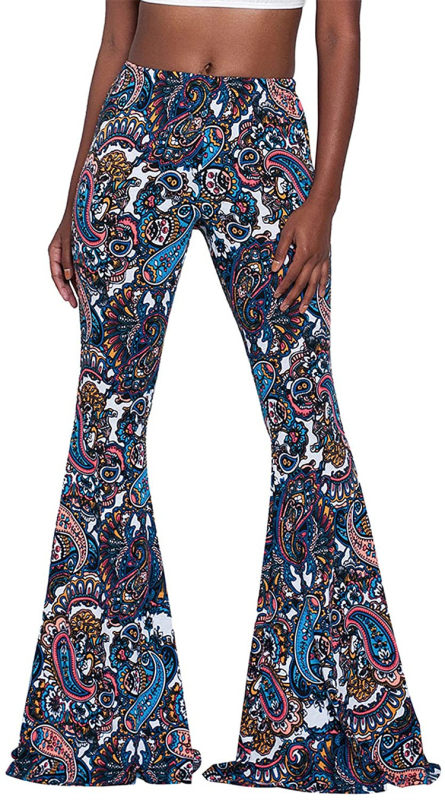 Φθινοπωρινά γυναικεία παντελόνια γυμναστικής, cropped, πολυεστέρας/ελαστάν, εκτύπωση, στυλ bodybuilding, στενή γραμμή