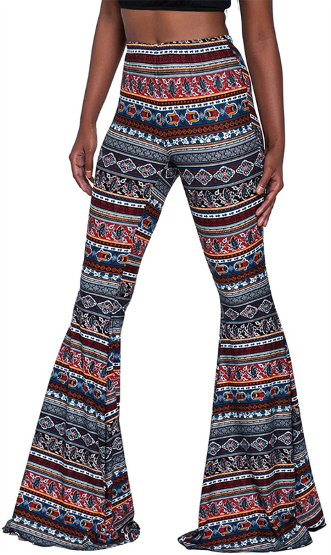 Φθινοπωρινά γυναικεία παντελόνια γυμναστικής, cropped, πολυεστέρας/ελαστάν, εκτύπωση, στυλ bodybuilding, στενή γραμμή