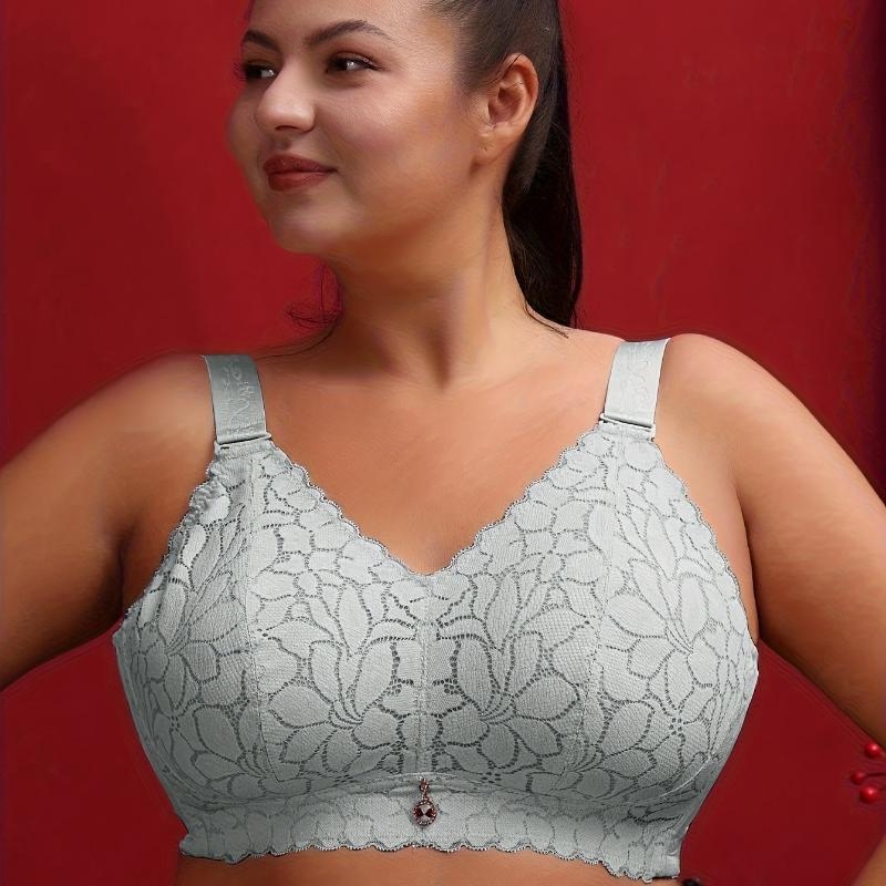 Бюстиера от дантела, нейлон основен плат, памучна подплата, без презрамки