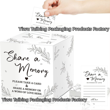 Pamätná krabička na kartičky, Materiál: Jammed, Štýl: Moderná jednoduchosť, Spracovanie: Tlač, Darček k narodeninám, maturite a párty