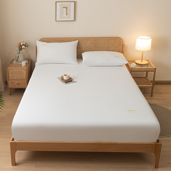 Σεντόνι στρώματος με λάστιχο από 100% βαμβάκι, ύφανση twill, βαφή αντίδρασης, 40 νήματα, πυκνότητα 133x72