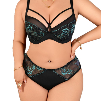 Bustier set s Push-upom a podporou poprsia, pohár typu Rabbit Ear, pevné dvojité ramienka, polyester-spandex materiál