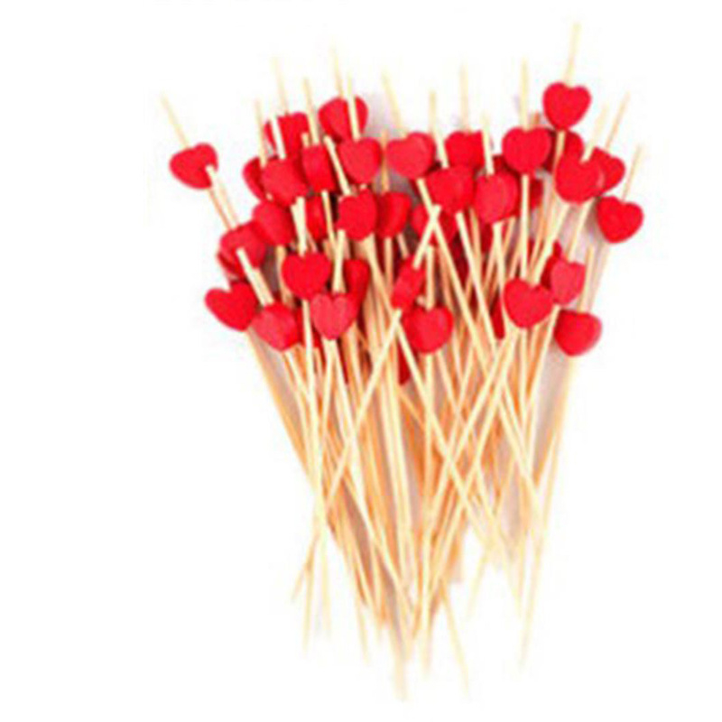 Sada ovocných vidličiek z bambusu — Pre dospelých; Materiál: Bambus; Import: Nie; Značka: Other