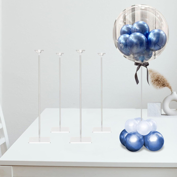 Stalak stolne balonske kolone — srcoliki oblik, materijal: aluminijska folija, tip balona: igračka balon, marka Xinhong