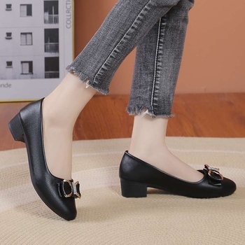 Moteriški slip-on balerinos su smailiu nosimi, PU viršus, PU padas, Korejos stilius