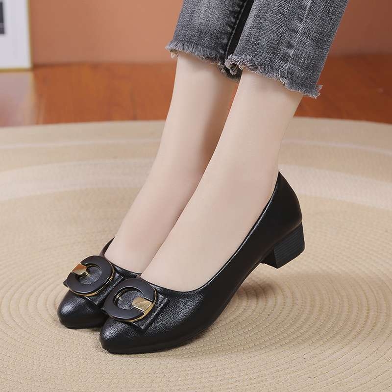 Moteriški slip-on balerinos su smailiu nosimi, PU viršus, PU padas, Korejos stilius