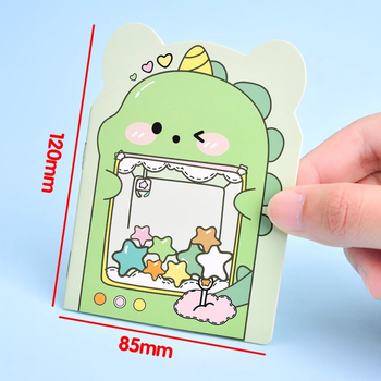 Xin Kaiyang Cartoon Zápisník – obal z papiera, vysoko kvalitný papier, roztomilý japonsko-kórejský štýl