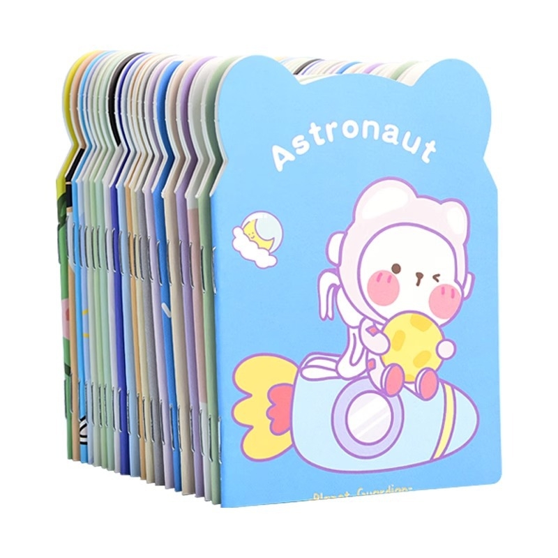 Xin Kaiyang Cartoon Zápisník – obal z papiera, vysoko kvalitný papier, roztomilý japonsko-kórejský štýl