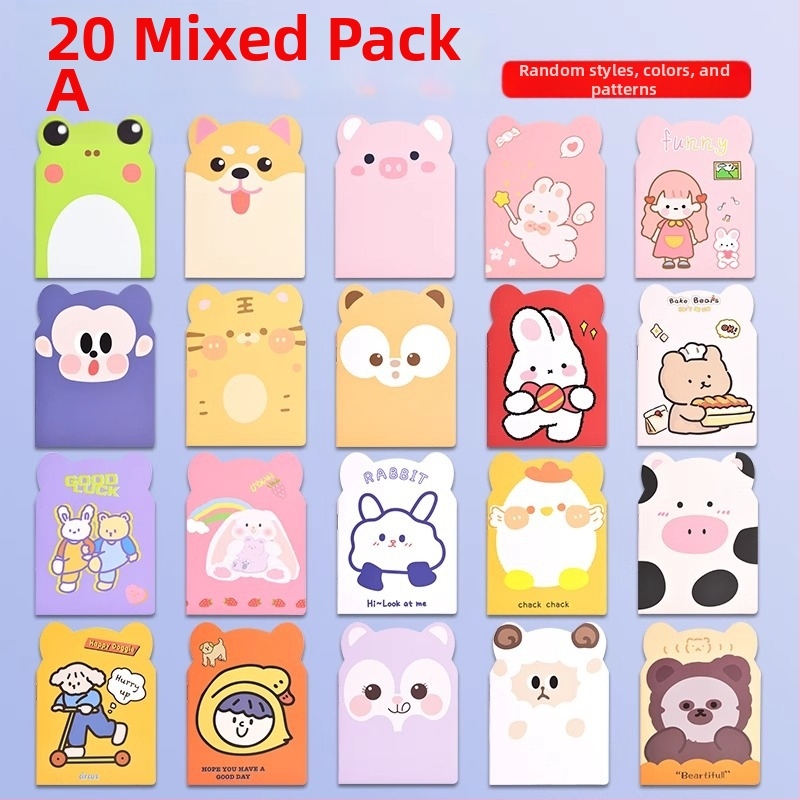 Xin Kaiyang Cartoon Zápisník – obal z papiera, vysoko kvalitný papier, roztomilý japonsko-kórejský štýl