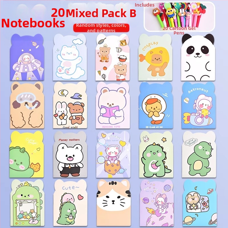 Xin Kaiyang Cartoon Zápisník – obal z papiera, vysoko kvalitný papier, roztomilý japonsko-kórejský štýl