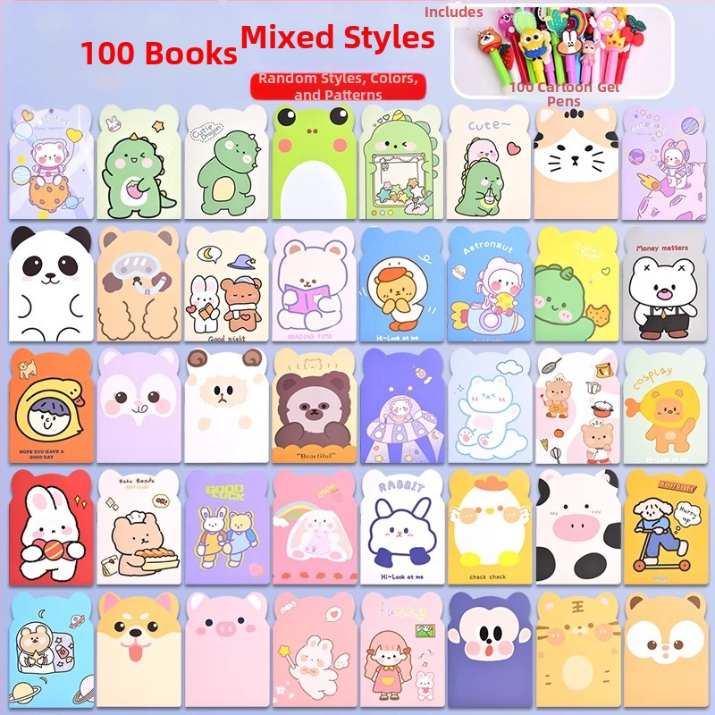 Xin Kaiyang Cartoon Zápisník – obal z papiera, vysoko kvalitný papier, roztomilý japonsko-kórejský štýl