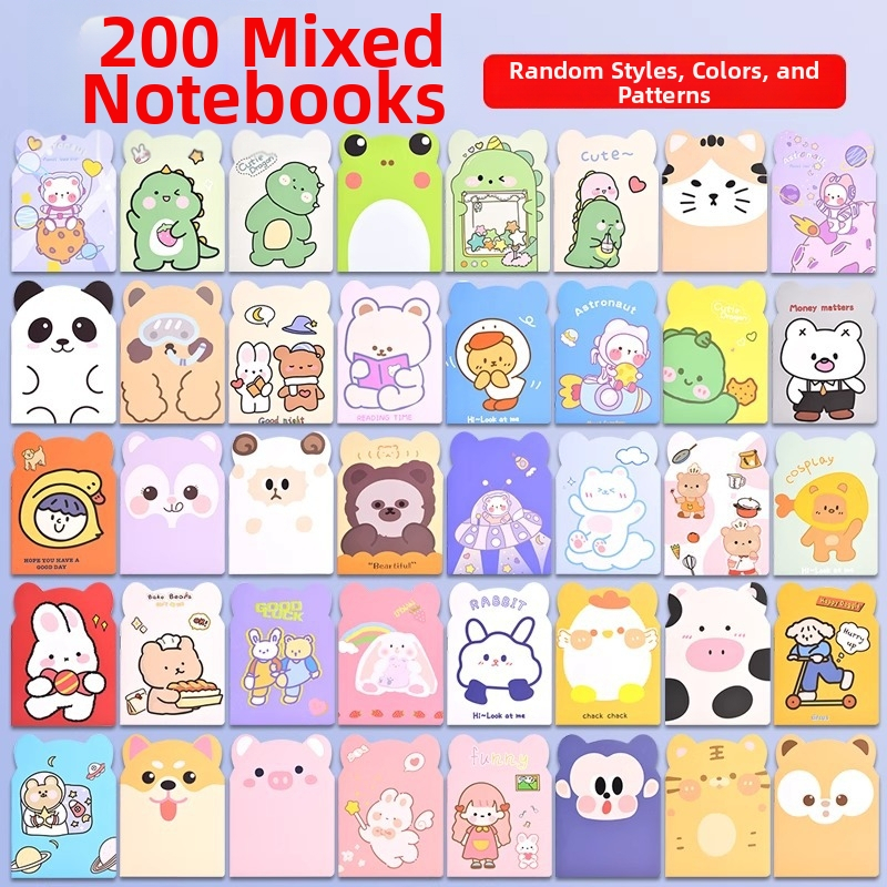 Xin Kaiyang Cartoon Zápisník – obal z papiera, vysoko kvalitný papier, roztomilý japonsko-kórejský štýl