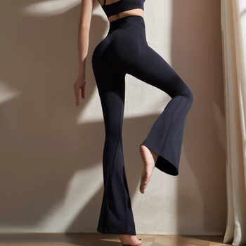 Dámske joggé nohavice s vysokým pásom, zvyšujúce zadok, bezšvové, elastické, pre fitness, Corduroy látka a ľanová zmes