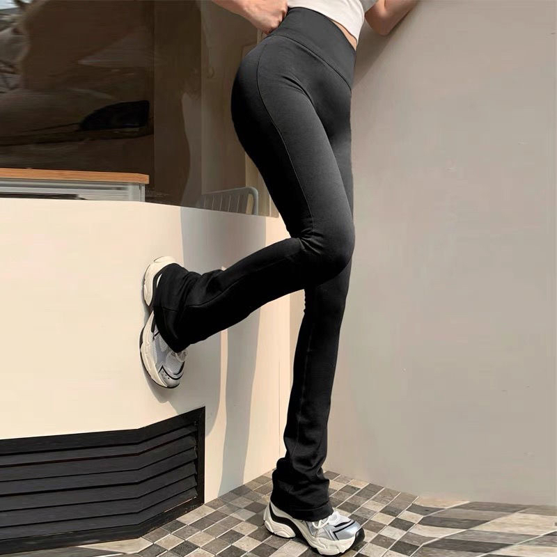 Dámske joggé nohavice s vysokým pásom, zvyšujúce zadok, bezšvové, elastické, pre fitness, Corduroy látka a ľanová zmes