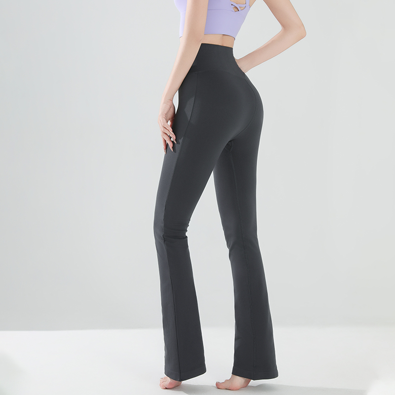 Dámske joggé nohavice s vysokým pásom, zvyšujúce zadok, bezšvové, elastické, pre fitness, Corduroy látka a ľanová zmes