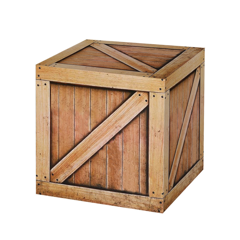 Dekoratívna kartónová krabička na westernovú párty, papierový rekvizit k fotografovaniu, darček pre deti