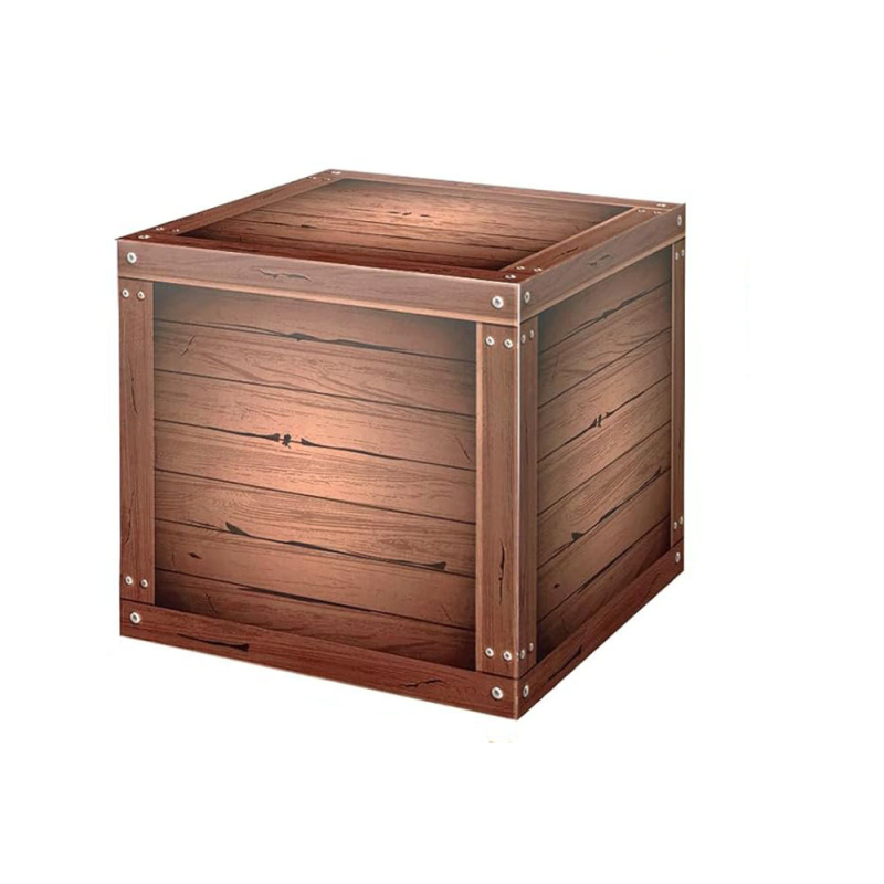 Dekoratívna kartónová krabička na westernovú párty, papierový rekvizit k fotografovaniu, darček pre deti