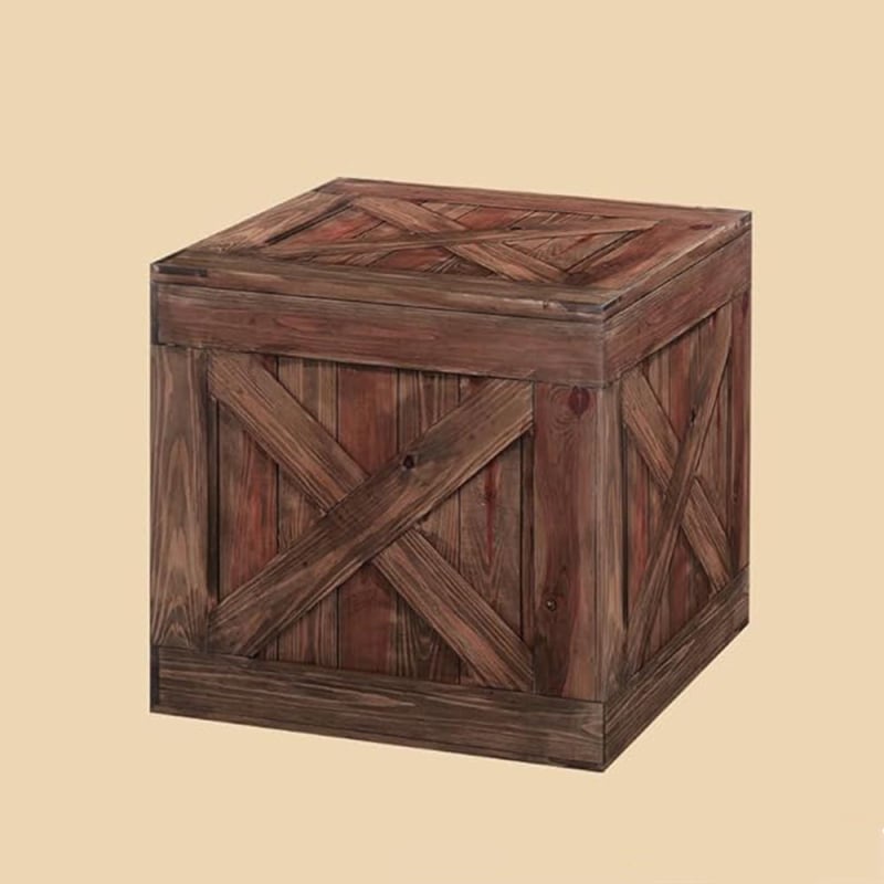 Dekoratívna kartónová krabička na westernovú párty, papierový rekvizit k fotografovaniu, darček pre deti