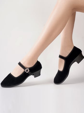 Ženske plesne cipele – gornji dio od pamuka, potplat od pjene, ravnoteža, moderni ples, odrasli