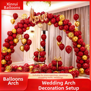 Stojan na balónový oblúk – Sada výzdoby na svadbu, plast, kartónové balenie, Značka XIYUEXI, na svadby