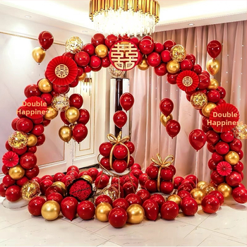 Stojan na balónový oblúk – Sada výzdoby na svadbu, plast, kartónové balenie, Značka XIYUEXI, na svadby