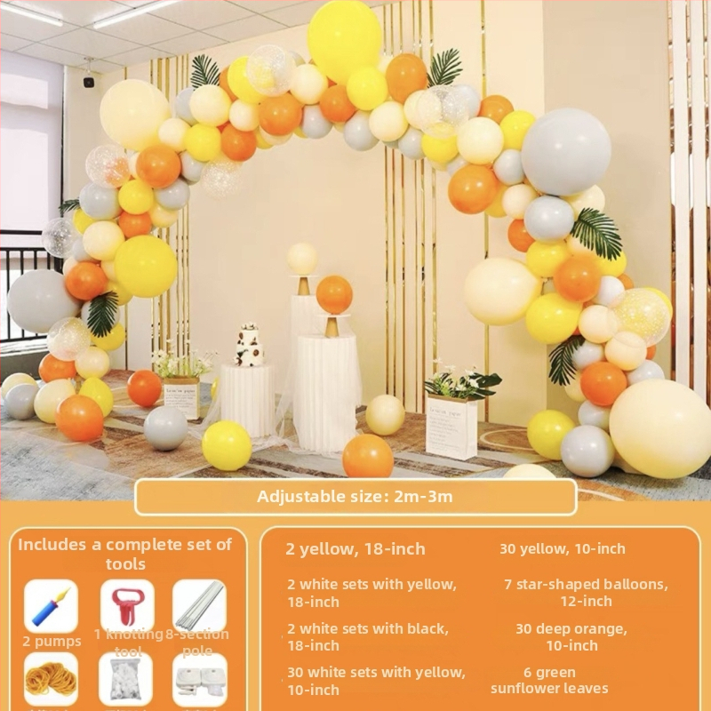 Stojan na balónový oblúk – Sada výzdoby na svadbu, plast, kartónové balenie, Značka XIYUEXI, na svadby