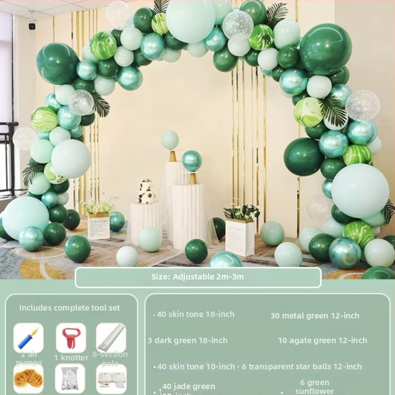 Stojan na balónový oblúk – Sada výzdoby na svadbu, plast, kartónové balenie, Značka XIYUEXI, na svadby