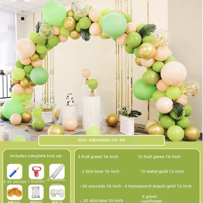 Stojan na balónový oblúk – Sada výzdoby na svadbu, plast, kartónové balenie, Značka XIYUEXI, na svadby