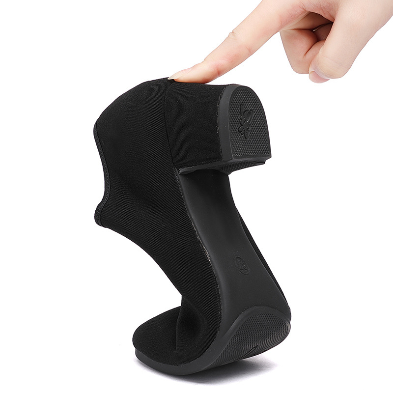 Plesne cipele za odrasle žene — Profesionalne za bal i latino ples, Prozračne, Lagane, Gumeni potplat, Gornji dio od pamuka tkanine i mreže