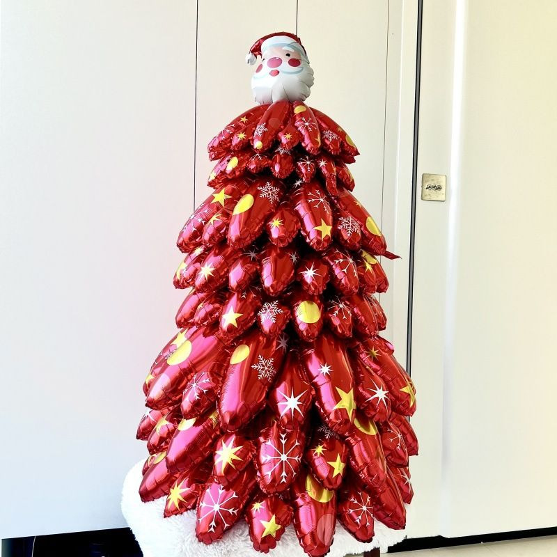 3D zlatni jelen balon za božićnu izložbu na prozoru, napuhljiv, Oxfordov materijal