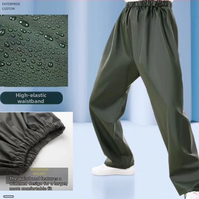 Pletené dážďové pončo, hrubé, vodeodolné s PVC vrstvou, pre dospelého