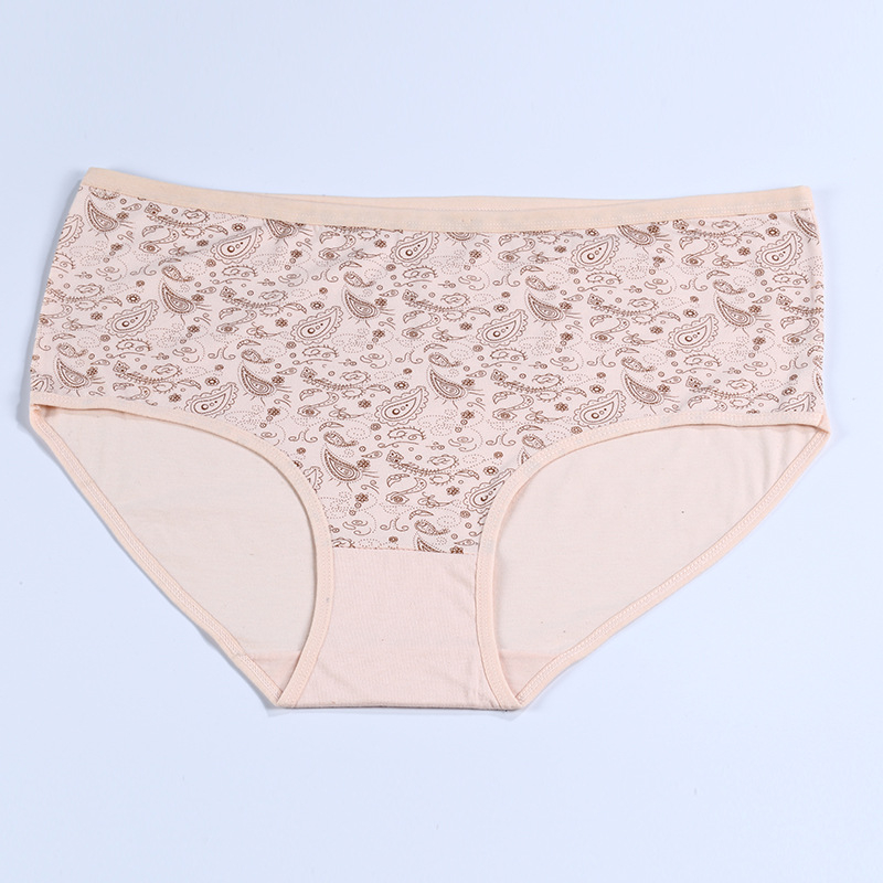 Tehotenské nohavičky vo veľkých veľkostiach, kvetinový vzor, stredná výška pásu, 85/15 bavlna, priedušná pletená podšívka