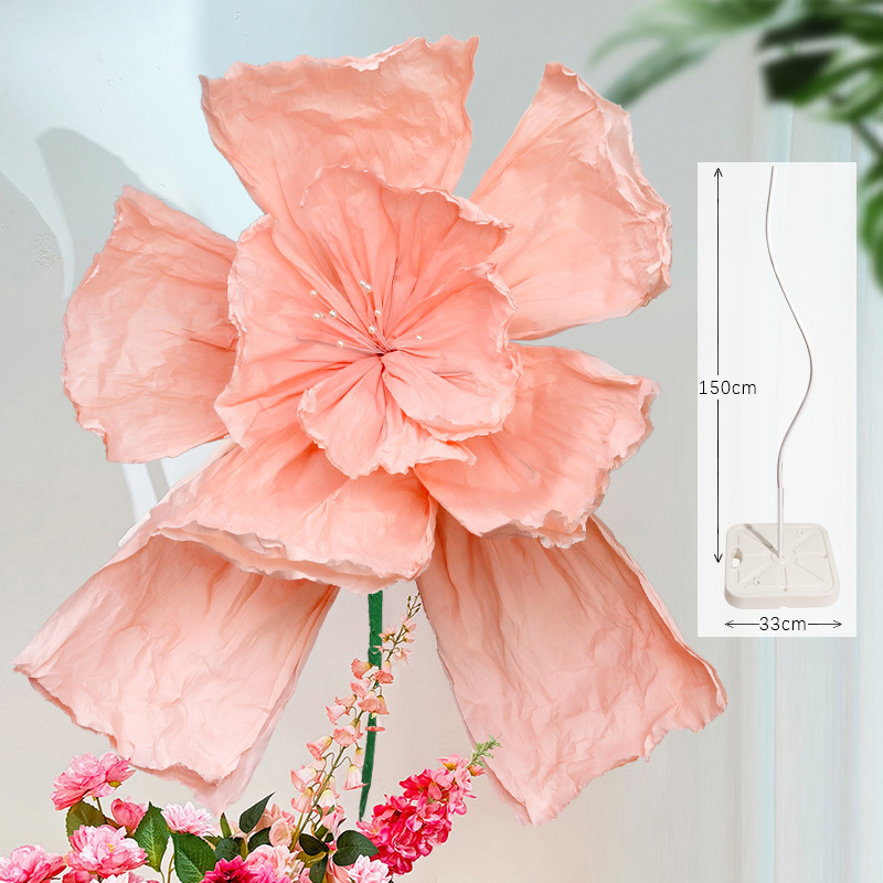 Coloană cu flori de hârtie pentru decorarea spațiului de nuntă; decor suspendat; material: hârtie; stil: 100197