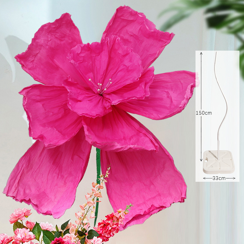 Coloană cu flori de hârtie pentru decorarea spațiului de nuntă; decor suspendat; material: hârtie; stil: 100197