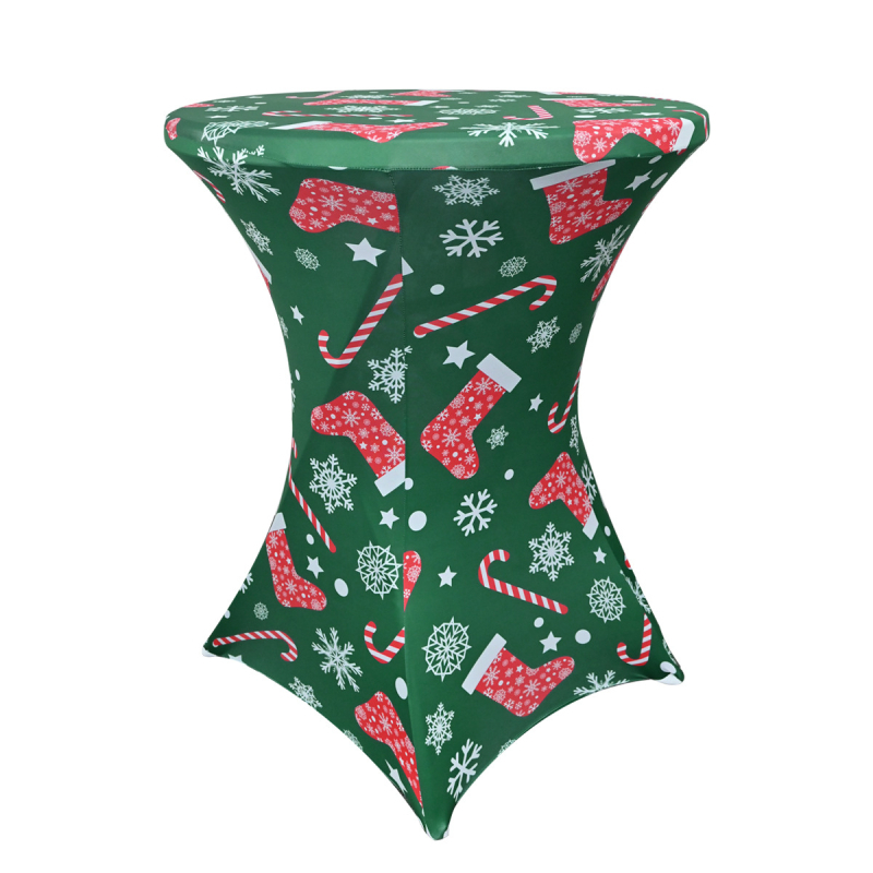 Τραπεζομάντιλο, στρογγυλό σχήμα, πολυεστέρας, εκτύπωση μοτίβου, ξενοδοχειακό στυλ