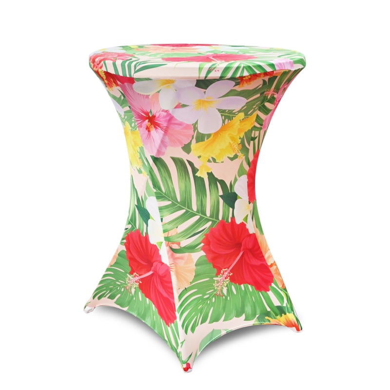 Τραπεζομάντιλο, στρογγυλό σχήμα, πολυεστέρας, εκτύπωση μοτίβου, ξενοδοχειακό στυλ