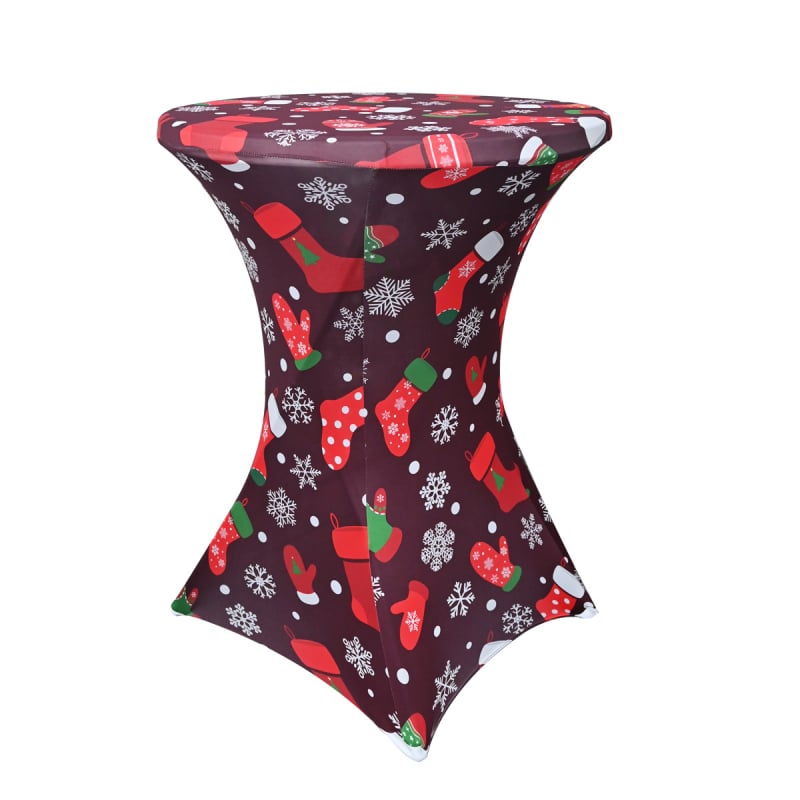 Τραπεζομάντιλο, στρογγυλό σχήμα, πολυεστέρας, εκτύπωση μοτίβου, ξενοδοχειακό στυλ