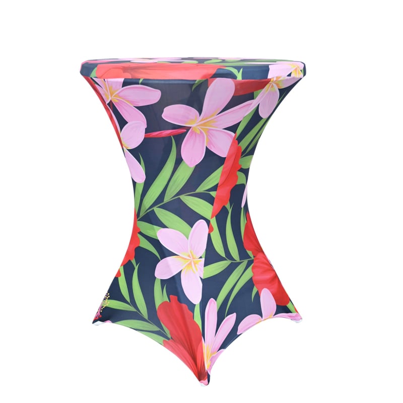 Τραπεζομάντιλο, στρογγυλό σχήμα, πολυεστέρας, εκτύπωση μοτίβου, ξενοδοχειακό στυλ