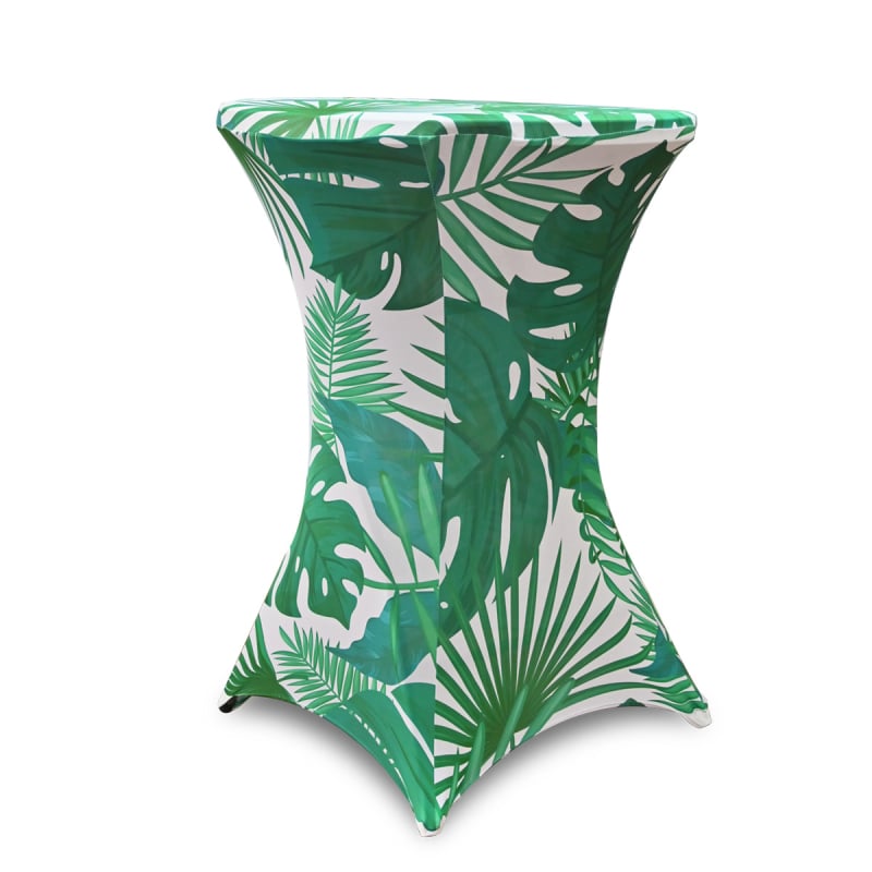 Τραπεζομάντιλο, στρογγυλό σχήμα, πολυεστέρας, εκτύπωση μοτίβου, ξενοδοχειακό στυλ