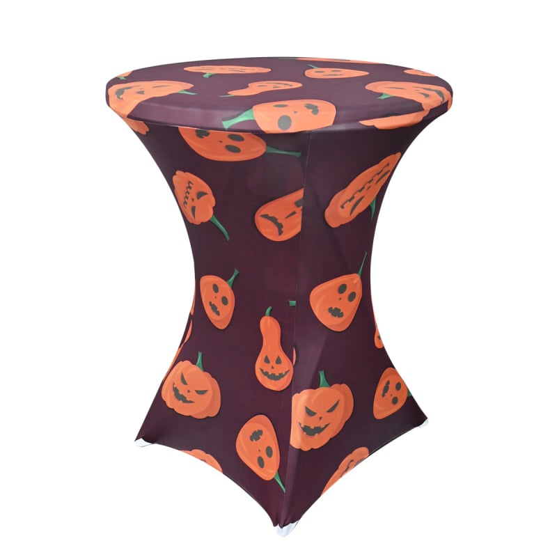 Τραπεζομάντιλο, στρογγυλό σχήμα, πολυεστέρας, εκτύπωση μοτίβου, ξενοδοχειακό στυλ