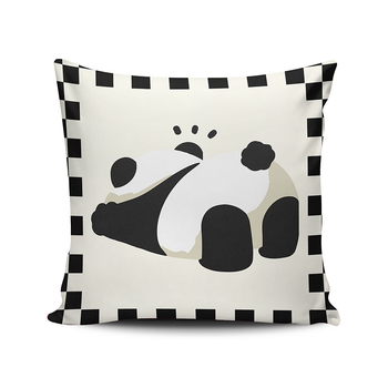 Пълнеж за възглавница от кристално кадифе, карикатурен/аниме дизайн, модерен минималистичен стил, за дневна стая