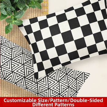 Vankúšové vnútro z velúru, vzor cartoon/anime, moderný minimalistický štýl, do obývačky