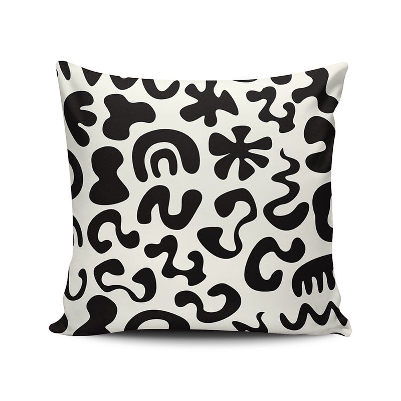 Пълнеж за възглавница от кристално кадифе, карикатурен/аниме дизайн, модерен минималистичен стил, за дневна стая