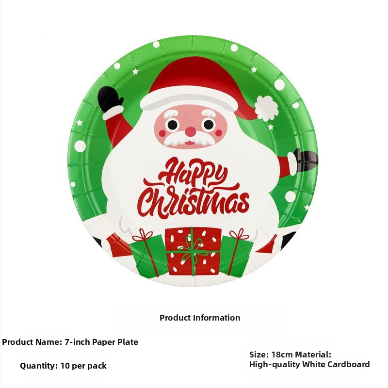 Jednorazový papierový tanier, kruhového tvaru, 400 g papiera, biologicky rozložiteľný, s potlačeným logom