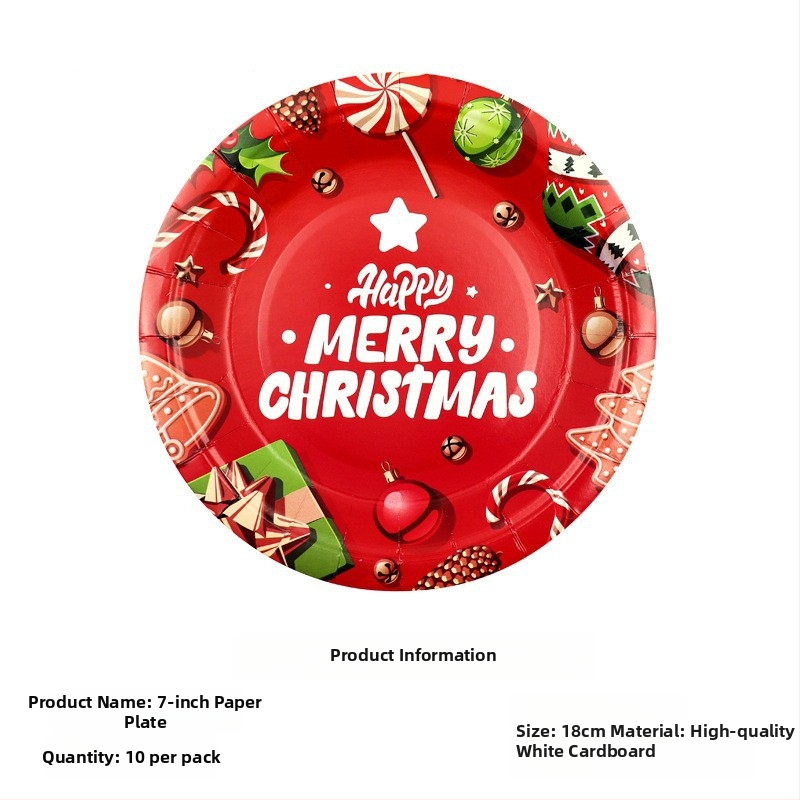 Jednorazový papierový tanier, kruhového tvaru, 400 g papiera, biologicky rozložiteľný, s potlačeným logom