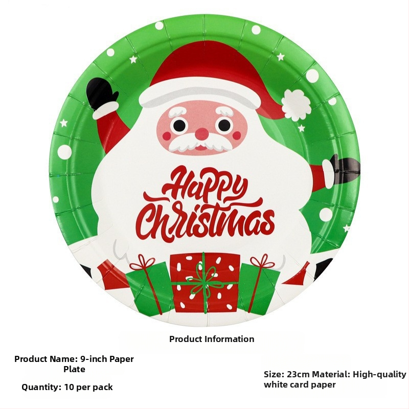 Jednorazový papierový tanier, kruhového tvaru, 400 g papiera, biologicky rozložiteľný, s potlačeným logom