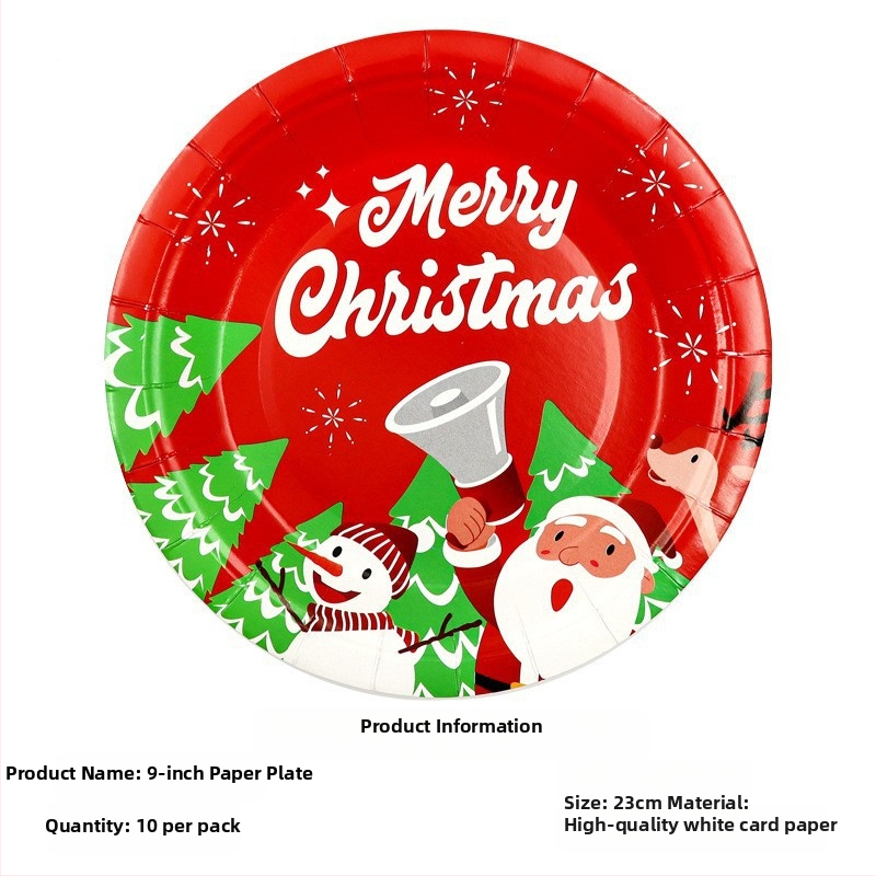 Jednorazový papierový tanier, kruhového tvaru, 400 g papiera, biologicky rozložiteľný, s potlačeným logom