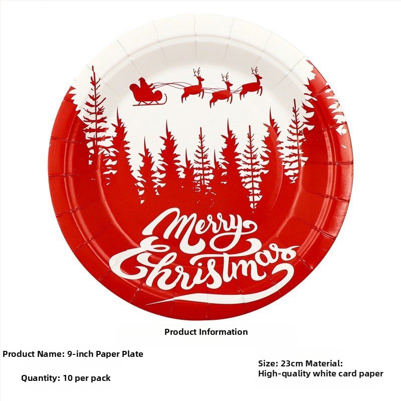 Jednorazový papierový tanier, kruhového tvaru, 400 g papiera, biologicky rozložiteľný, s potlačeným logom