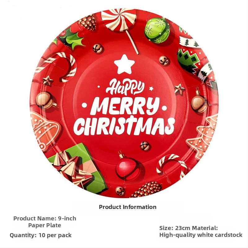 Jednorazový papierový tanier, kruhového tvaru, 400 g papiera, biologicky rozložiteľný, s potlačeným logom