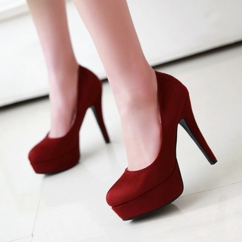 Vysoké podpätky z recyklovanej kože s platformou, unisex, okrúhla špička, PU podšívka, gumová podrážka